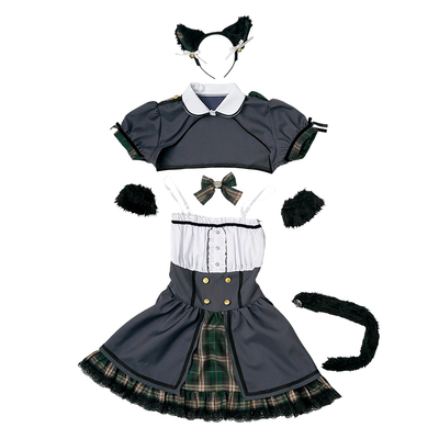 clearstone猫派学院墨绿色女仆