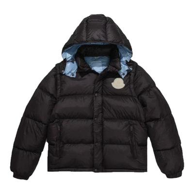 男女同款白鸭绒可拆帽加厚面包服