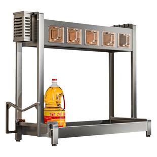 厨房置物架壁挂式免打孔油盐酱醋收纳挂墙上多功能调味品罐调料盒