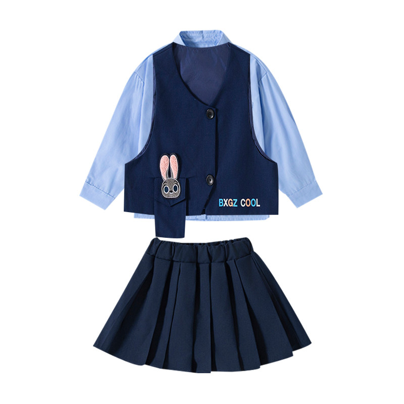 六一儿童大合唱演出服幼儿园班服小学生运动会开幕式朗诵表演服装