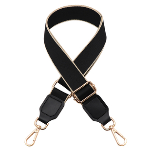 新品涤棉纯色替换肩带宽百搭肩带包带带子单肩斜跨女包可调节配件