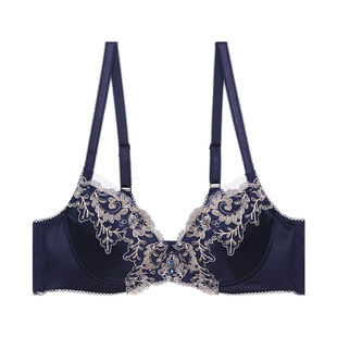 LACLOVER兰卡文闪耀星光系列刺绣聚拢文胸LC12SA1