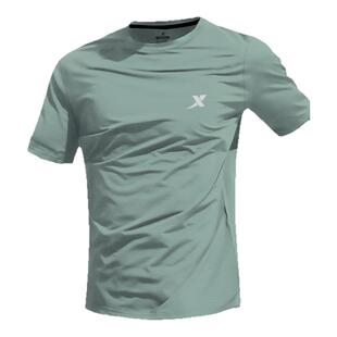 特步短袖t恤男夏季2026新款速干透气吸汗运动服休闲健身跑步上衣