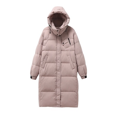 宛宛家长款羽绒服百搭时尚