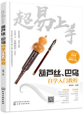 超易上手 葫芦丝 巴乌自学入门教程 葫芦丝教材葫芦丝书教材葫芦丝教程书初自学习入门零基础流行音乐曲简谱子书籍葫芦丝演奏技法