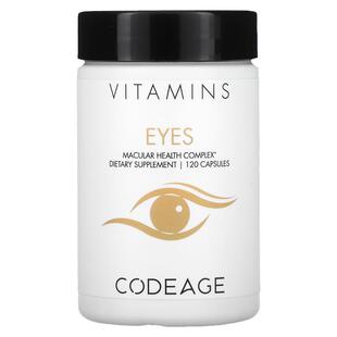Codeage眼部维生素复合物叶黄素虾青素锌维生素e复合物眼部健康