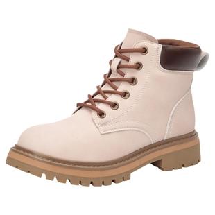 大东厚底增高马丁靴女款2025新款英伦风短靴女秋冬靴子工装大黄靴