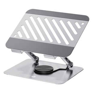 惠普笔记本电脑支架托悬空可旋转立式升降散热支撑架平板游戏本无级悬停增高架苹果macbook工位桌面双层架子