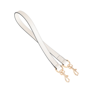 适用coach米白色包包肩带配件单买牛皮背带斜挎腋下蔻驰包带替换