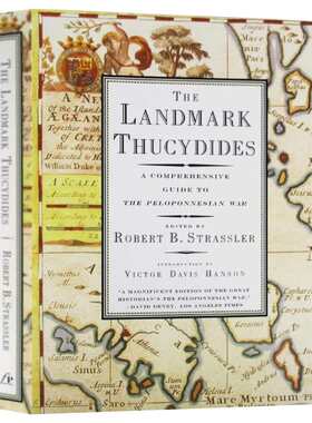 修昔底德 伯罗奔尼撒战争史 英文原版 Landmark Thucydides Comprehensive Guide to the Peloponnesian War Robert B Strassler