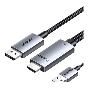 绿联hdmi转dp线转接头高清输出电脑笔记本Switch/PS4/5转换显示器