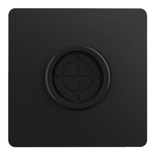 空白面板带出线孔装饰遮挡盖板86型穿线插座电视墙壁堵洞穿孔白板