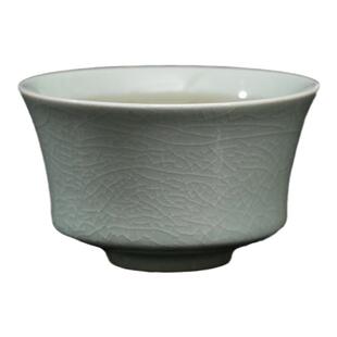 廷怀窑汝窑茶杯陶瓷功夫茶杯品茗杯主人杯单杯汝州汝瓷开片个人杯