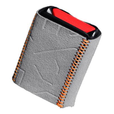 汽车安全带底座装饰套Alcantara