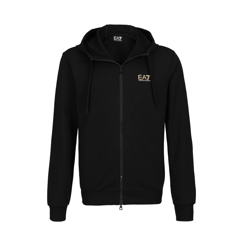 【自营】ARMANI/阿玛尼男士外套EA7美式休闲纯棉秋冬季连帽卫衣