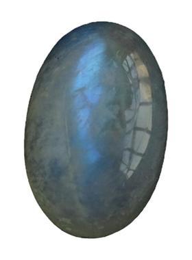 月长石天然天然蓝光月长石戒指