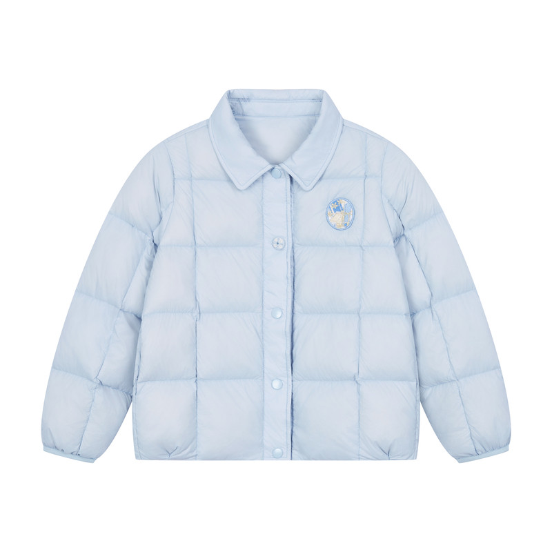 秋冬女童三防轻薄保暖羽绒服外套