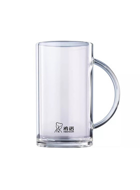 希诺高档玻璃杯420ml可微波加厚