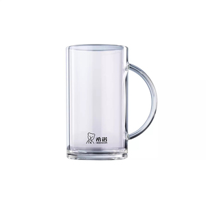 希诺高档玻璃杯420ml可微波加厚
