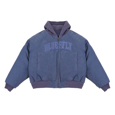 BLUESFLY洗水bomber棉服夹克外套