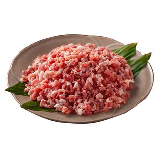 伟丰金华两头乌黑猪肉新鲜土猪肉馅夹心肉糜肉馅肉沫饺子馅猪腿肉