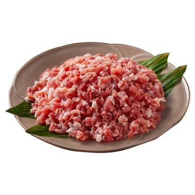 伟丰金华两头乌黑猪肉新鲜土猪肉馅夹心肉糜肉馅肉沫饺子馅猪腿肉