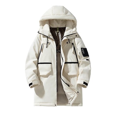 回力中长款羽绒服男冬季