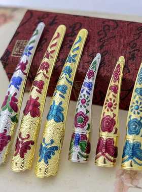 新疆包邮古代装指甲套假长护甲套宫廷延禧攻略如懿传同款古风皇后