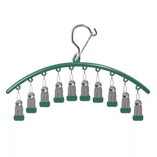 不锈钢袜子夹多夹子防风无痕家用晾内裤衣架多功能晒袜子专用神器