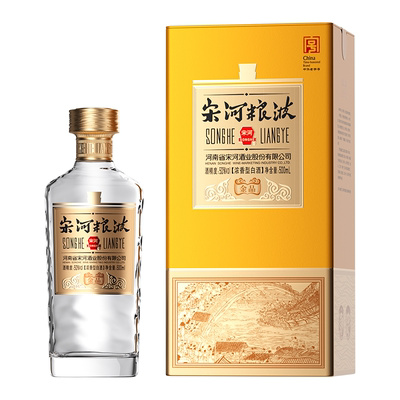 宋河粮液金品浓香型50度500ml