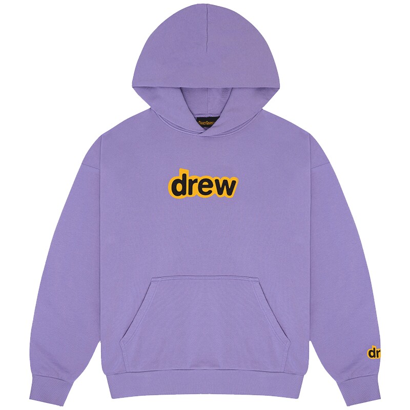 drew house secret字母拉绒宽松连帽卫衣男女同款
