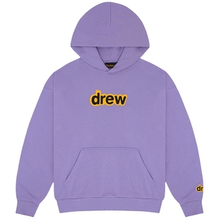 drew house secret字母拉绒宽松连帽卫衣男女同款