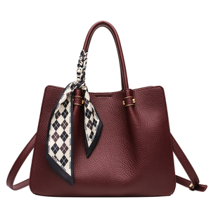 妈妈婆婆包包2026新款结婚手提包日常可用红色包包婚宴包真皮女包