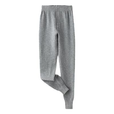 男女士100%羊毛裤高腰中厚保暖裤