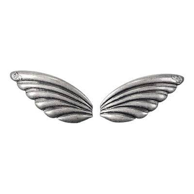 金属翅膀*天使银色金属发夹