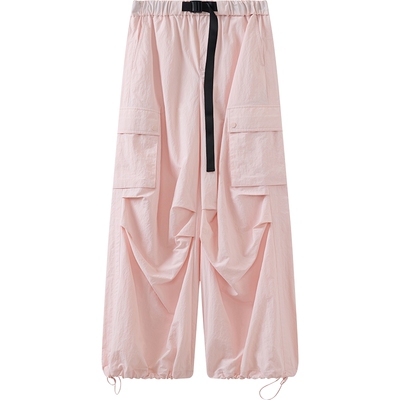 【商场同款】播26春夏户外机能风防泼水束脚工装阔腿裤BDT1KD1651