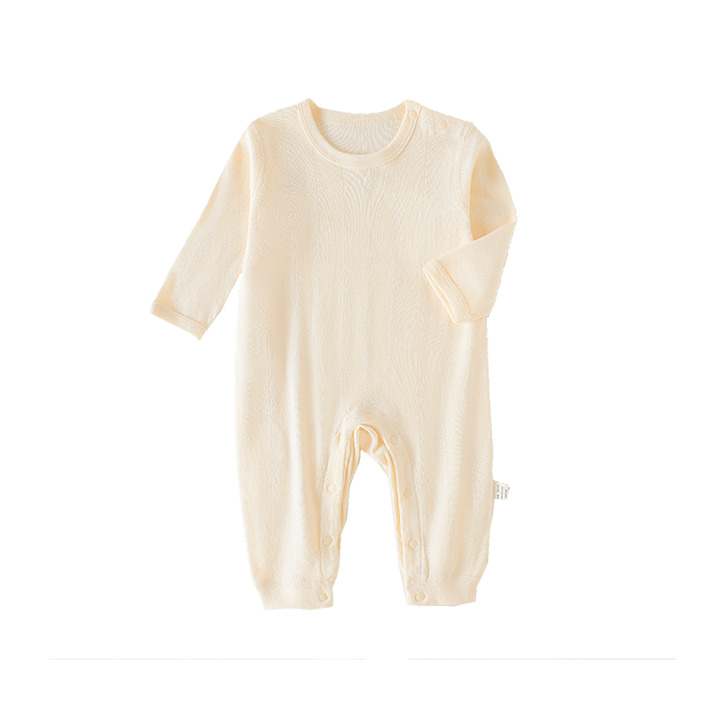 婴儿衣服连体衣夏季纯棉打底内衣宝宝家居A类婴幼儿和尚爬服春装