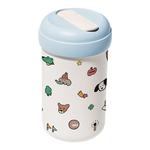 AKS可爱吸管杯高颜值夏日水杯女2025随行杯子外出便携咖啡保温杯