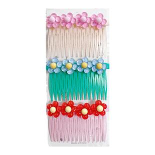 儿童碎发整理神器发卡女2025新款发梳插梳子刘海夹子头饰发夹前额