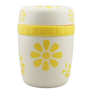 振兴儿童学生保温桶小型保温饭盒便携不锈钢碗无手提袋大号 850ml