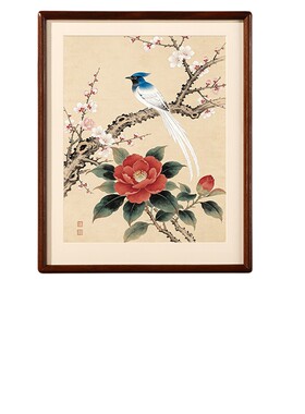 胡桃实木相框圆角diy手工字画框装裱画框装裱框画框定制书法框