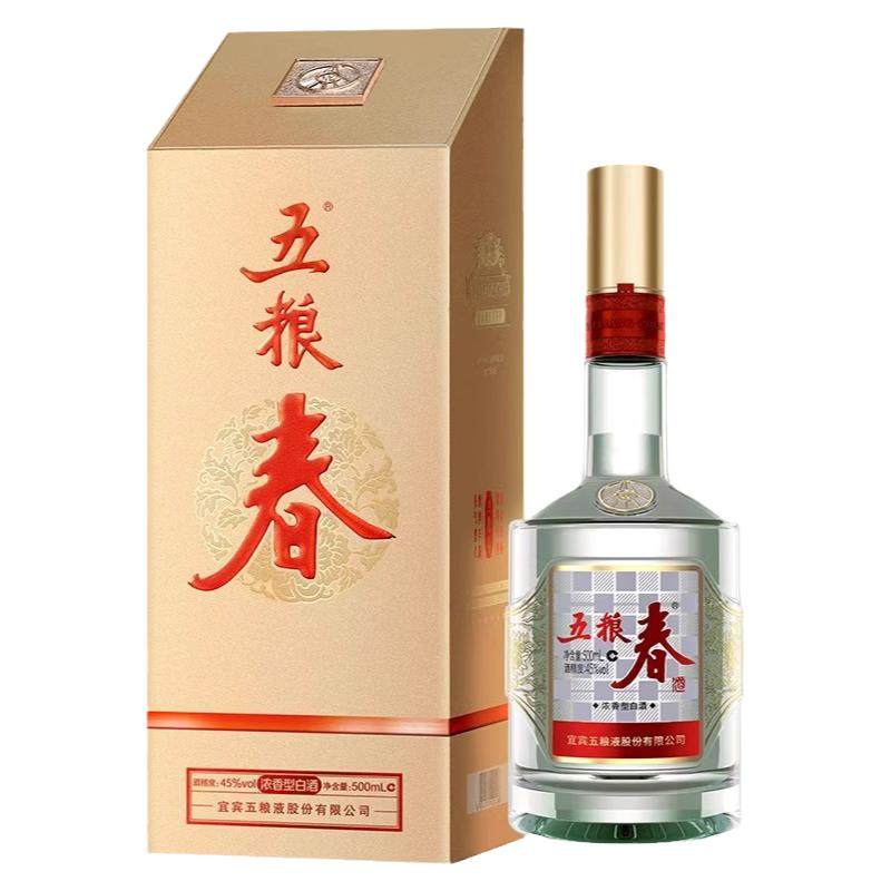 五粮浓香五粮春45度500ml白酒