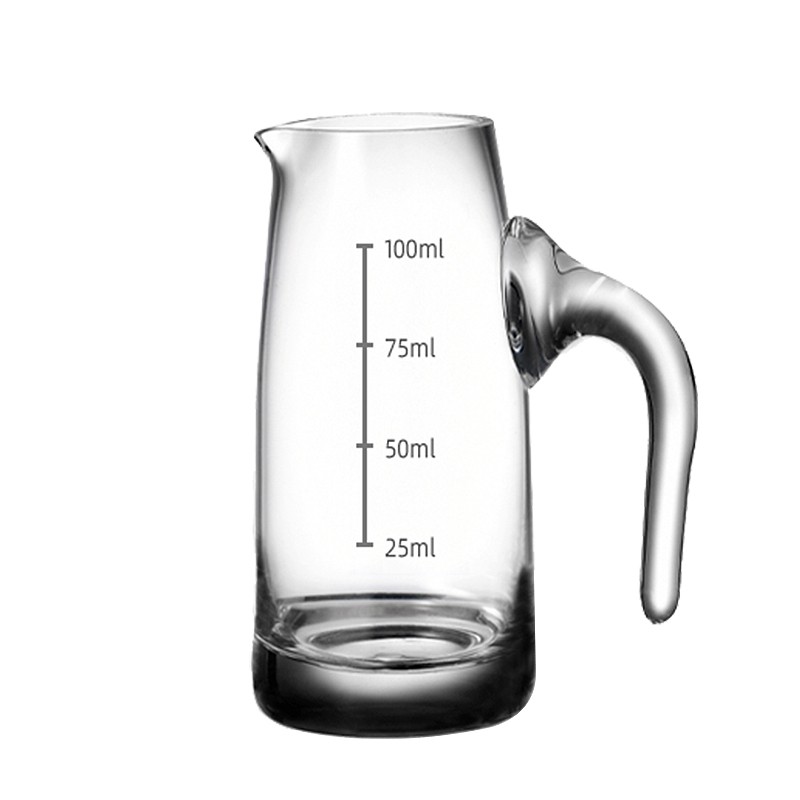 玻璃分酒器白酒红酒醒酒壶带把手