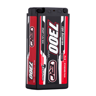 三圈霸道  ERC PLUS 7300mAh 7.4V 2S 2P 110C 硬壳 锂电池 4mm