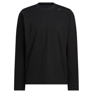 阿迪达斯男2025秋武宗系列商务通勤运动休闲长袖T恤KB5105-KB5106