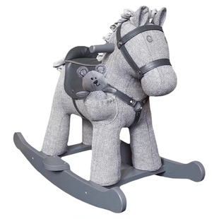 【圣诞礼物】littlebirdtoldme儿童实木摇摇马木马婴儿玩具男女宝