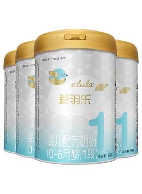 新国标alula爱羽乐1段奶粉8罐装