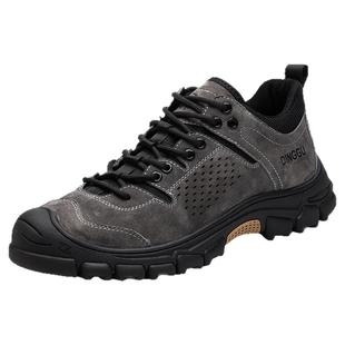 鼎固劳保鞋男款男士钢头防砸防刺穿工作轻便软底耐磨工地鞋子冬季