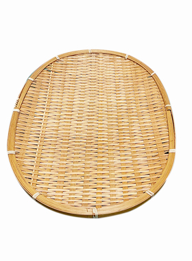 手工竹编竹编制品竹簸箕水果篮
