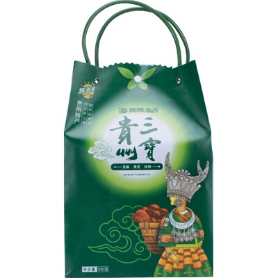 天齐官方正品贵州三宝330g大方天麻黑灵芝茯苓送礼特产送礼礼盒装